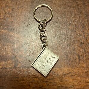 Ralph Waldo Emerson book keychain